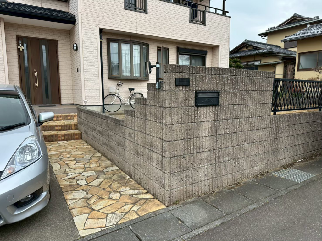 ひたちなか市 S様邸 リガーデン工事 ビフォー